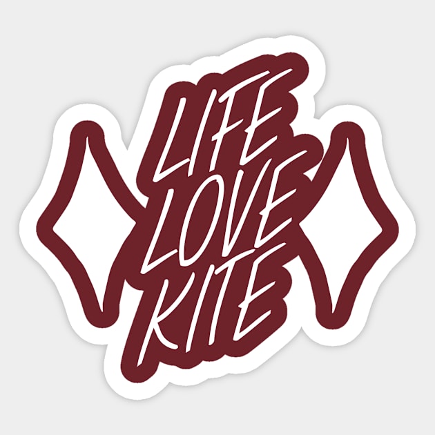 Life love kite Sticker by maxcode